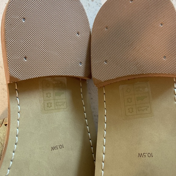 10.5 🔖 JACK ROGERS Women's Jacks Slip-On Flat Sandals Platinum - Picture 12 of 13